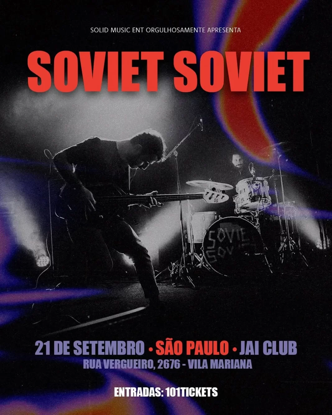 Soviet Soviet retorna ao Brasil para show único em São Paulo