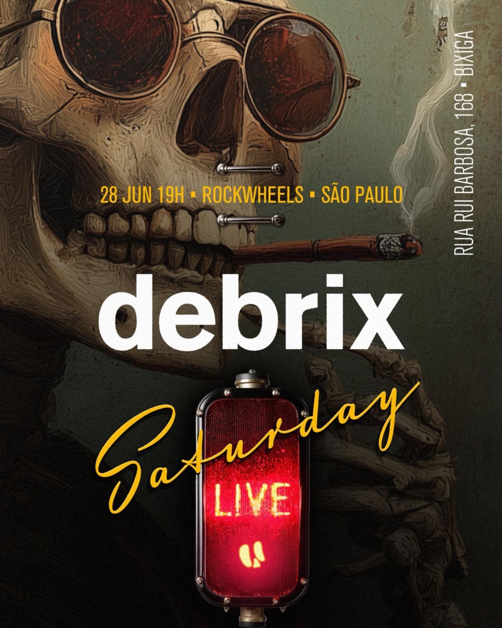 Debrix e Velhas Virgens no Rockwheels: Noite de Rock em São Paulo!