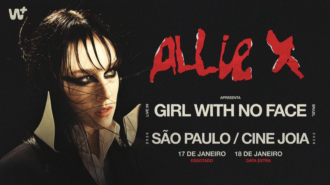 Allie X retorna ao Brasil em 2026 para dois shows exclusivos no Cine Joia em São Paulo
