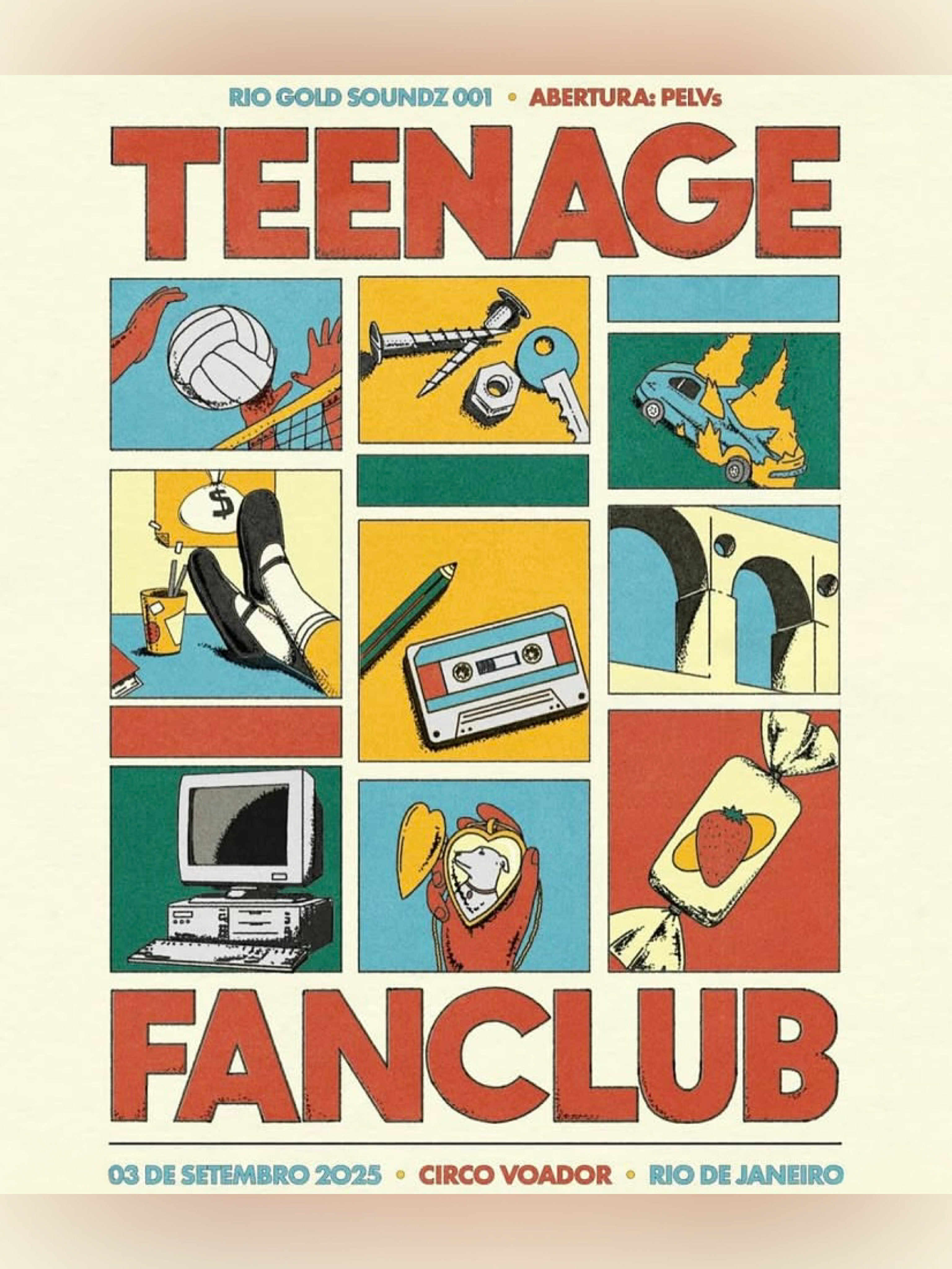 Teenage Fanclub: um retorno triunfal ao Rio após 14 anos