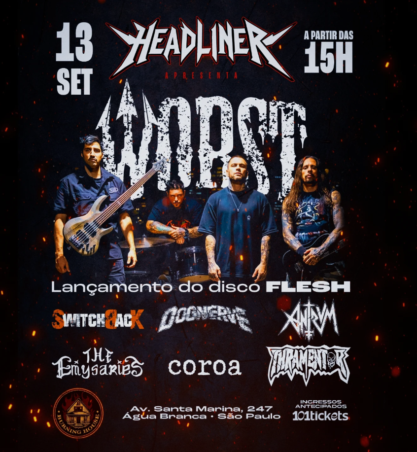 Worst apresenta Flesh: lançamento poderoso reúne forças do underground paulista