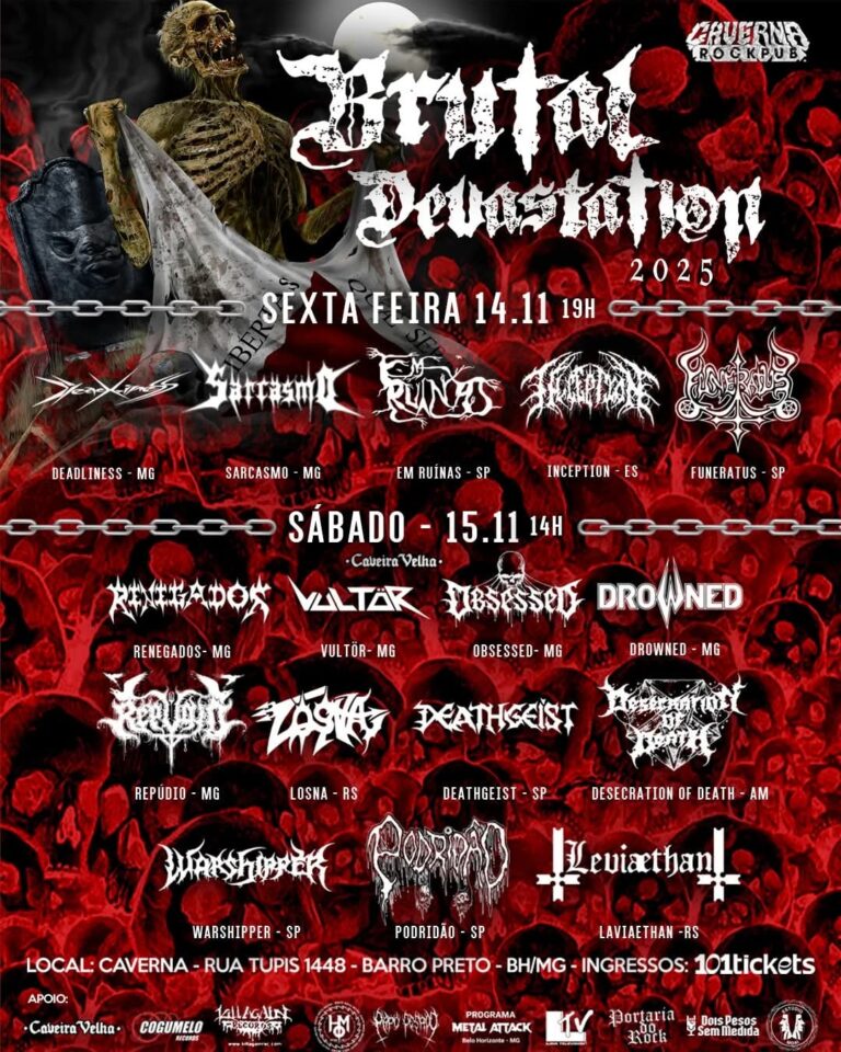 Brutal Devastation 2025: Dois Dias de Fúria no Coração do Metal Brasileiro