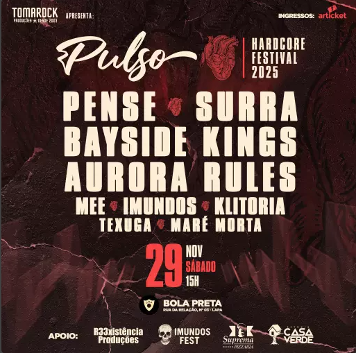 Pulso Hardcore Festival (2° Edição) 2025 – RJ