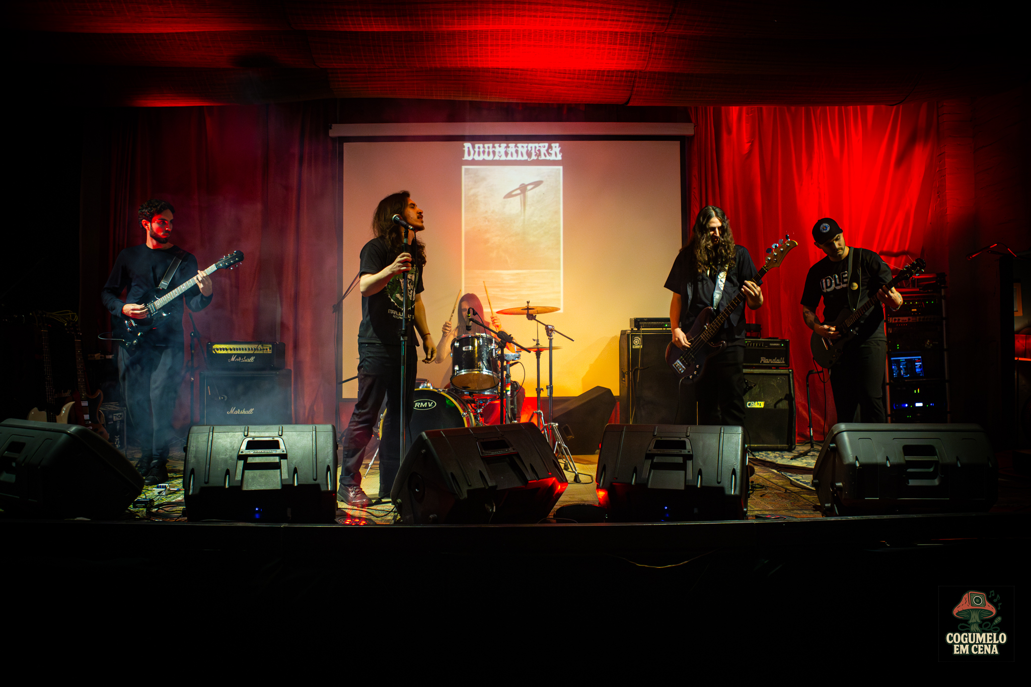 Doomantra no Gravador Pub: quando o peso encontra a transcendência