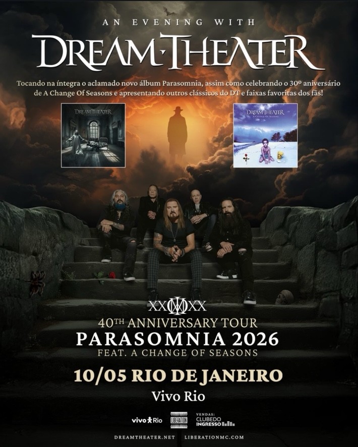 Dream Theater no Rio de Janeiro / Uma noite histórica no Vivo Rio