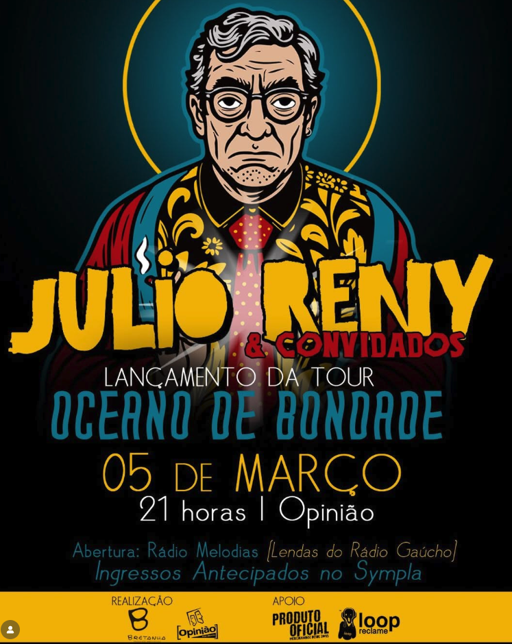 Um Oceano de Bondade para Julio Reny