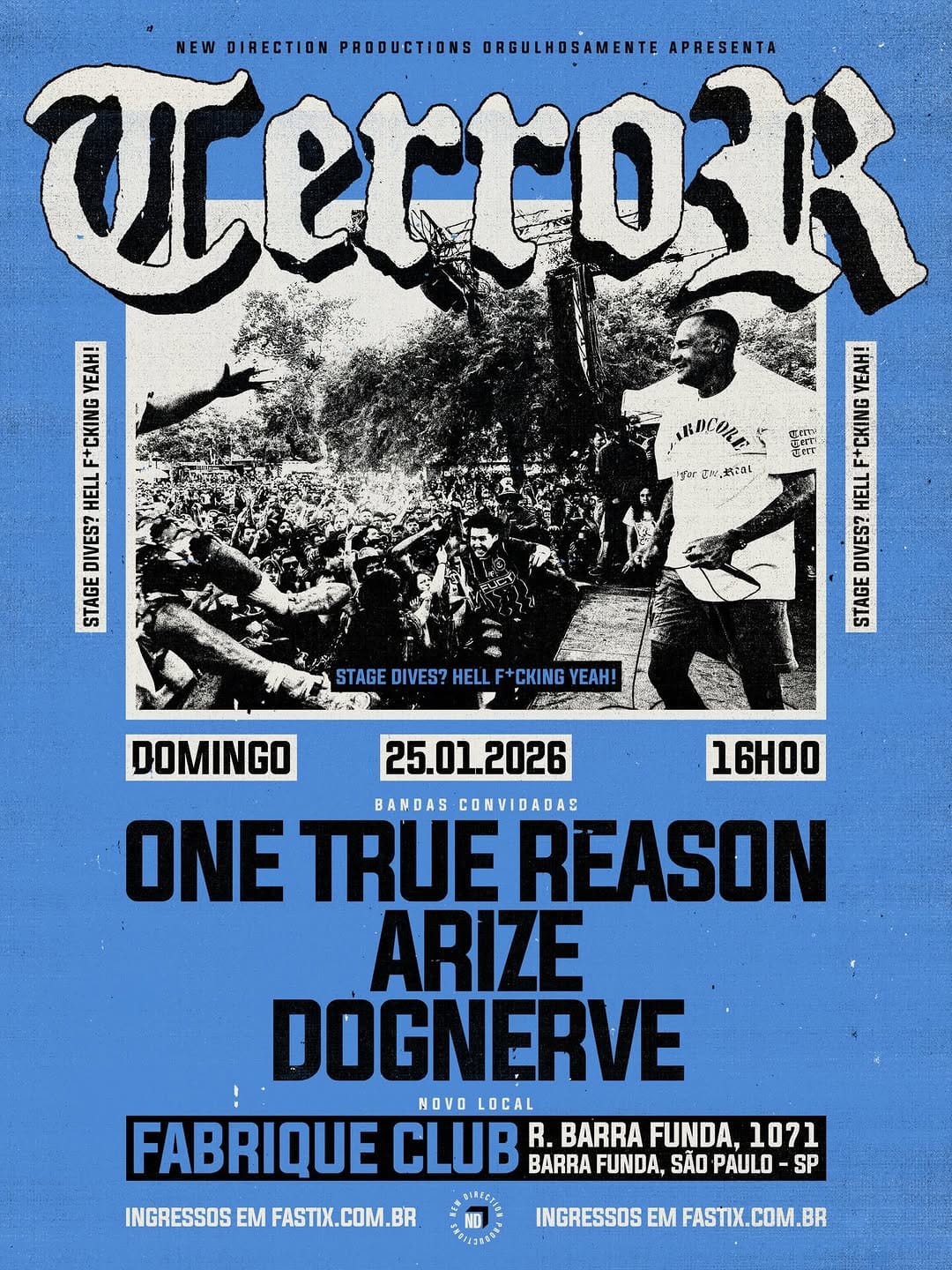 Show do Terror em São Paulo muda para local maior