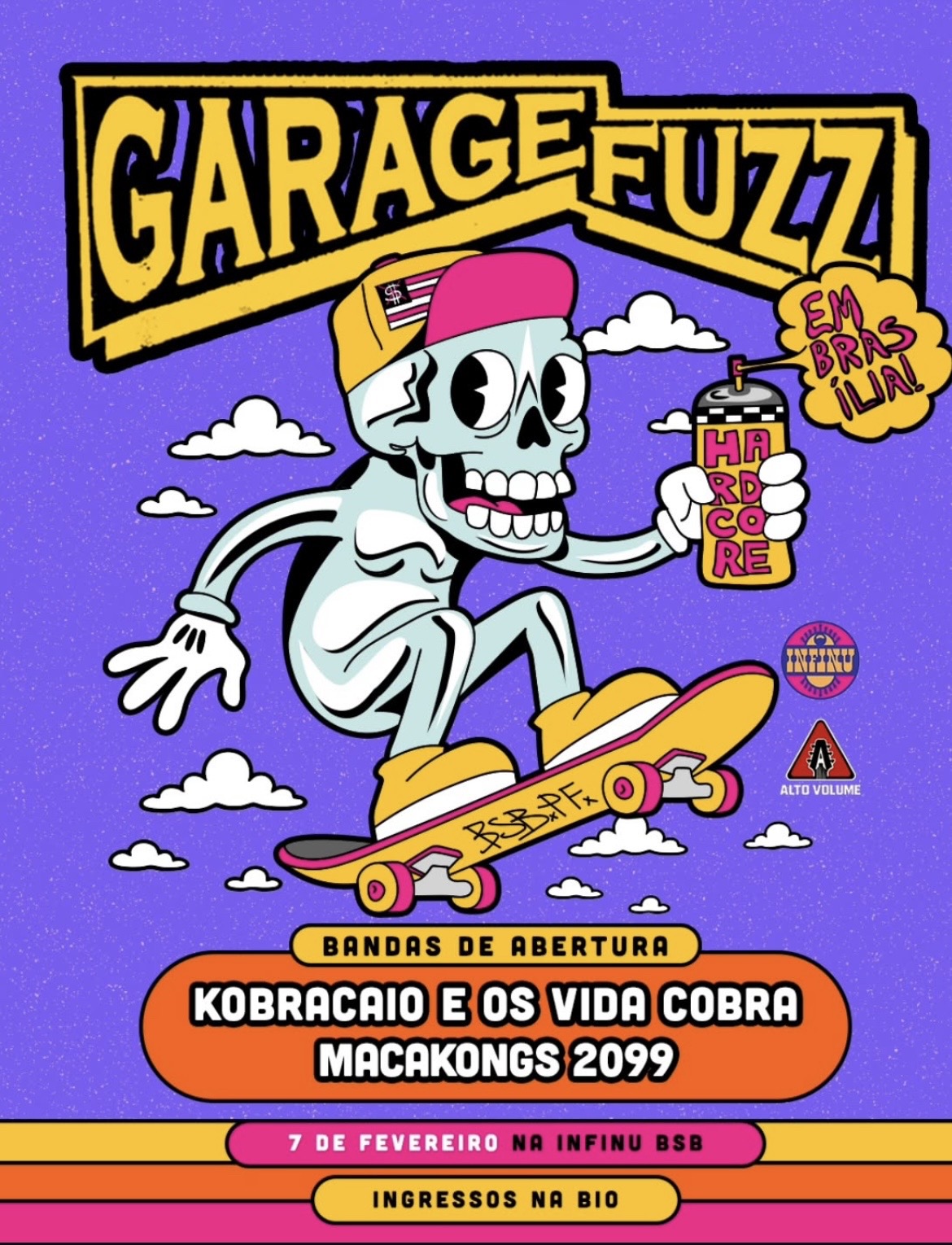Uma noite que fica: Garage Fuzz lidera encontro histórico do hardcore no Infinu