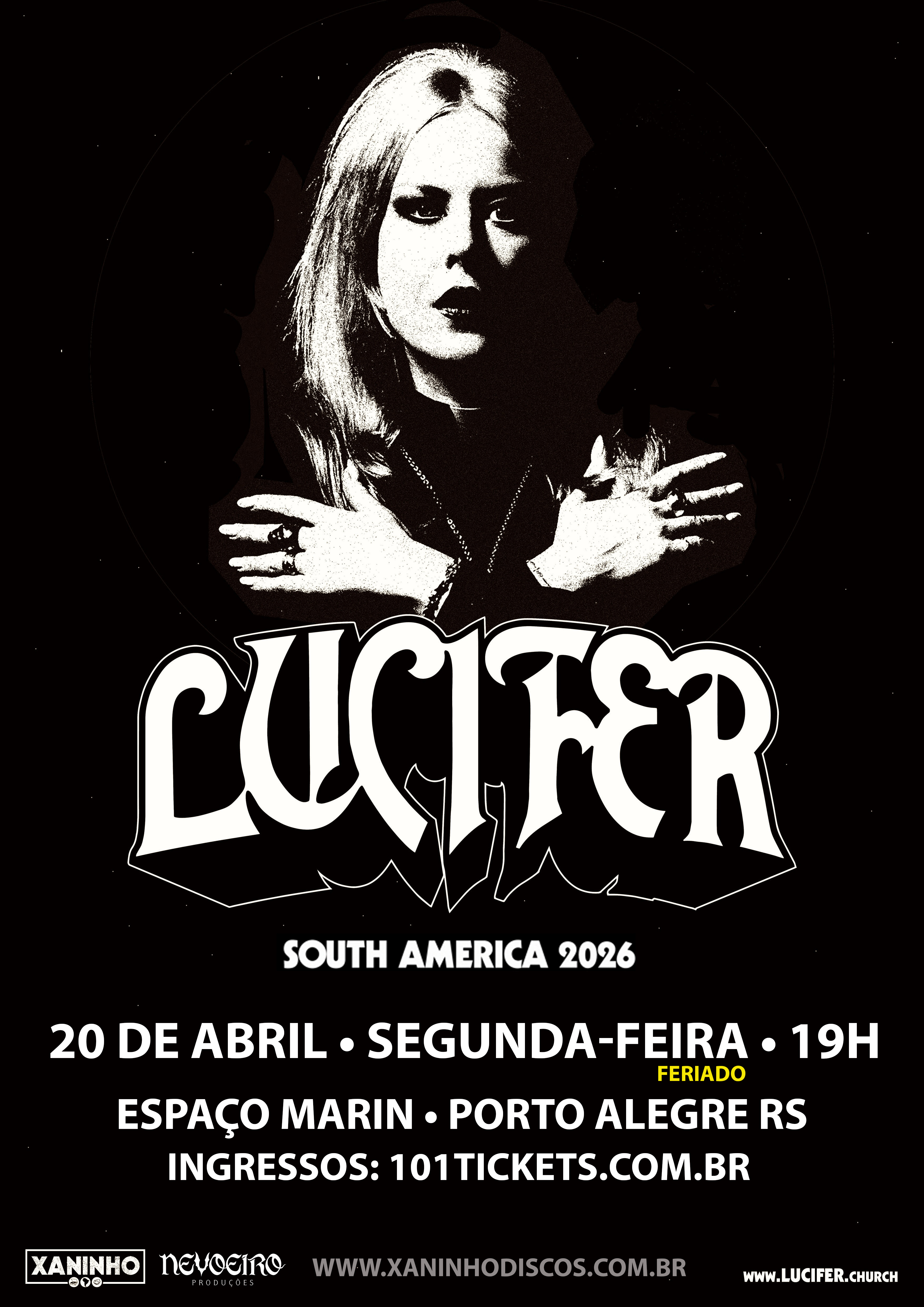 LUCIFER CONFIRMA SHOW EM PORTO ALEGRE COM TURNÊ DO ÁLBUM “LUCIFER V”
