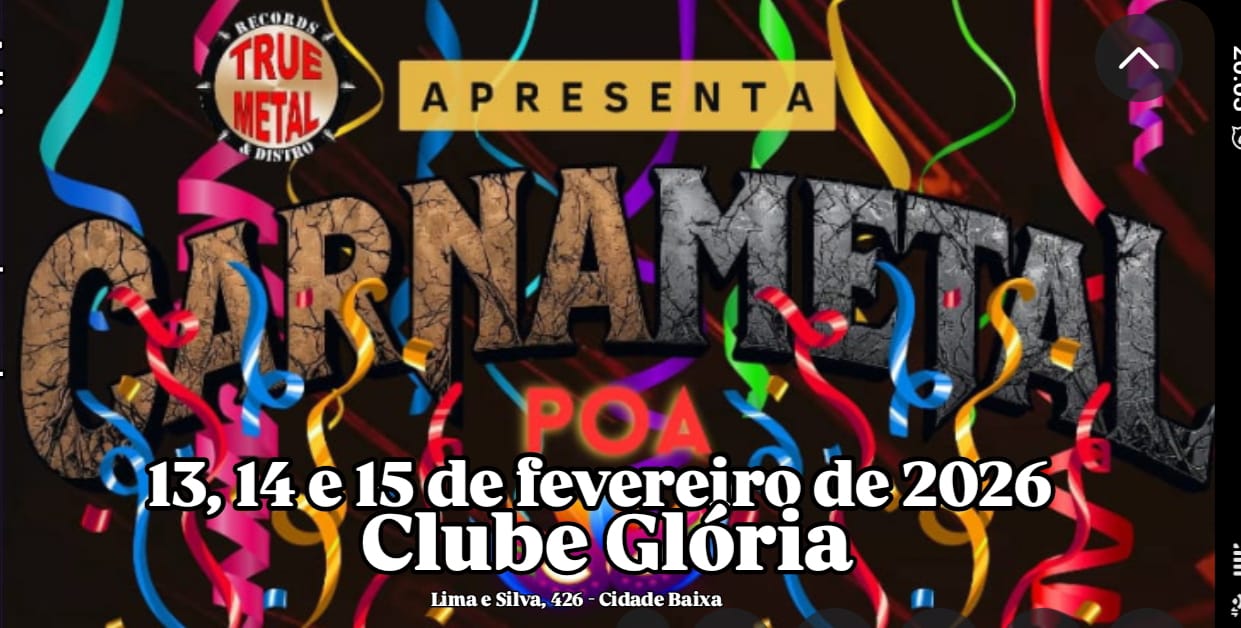 CARNAMETAL PORTO ALEGRE 2026: TRÊS DIAS, UMA CIDADE, O MESMO PESO