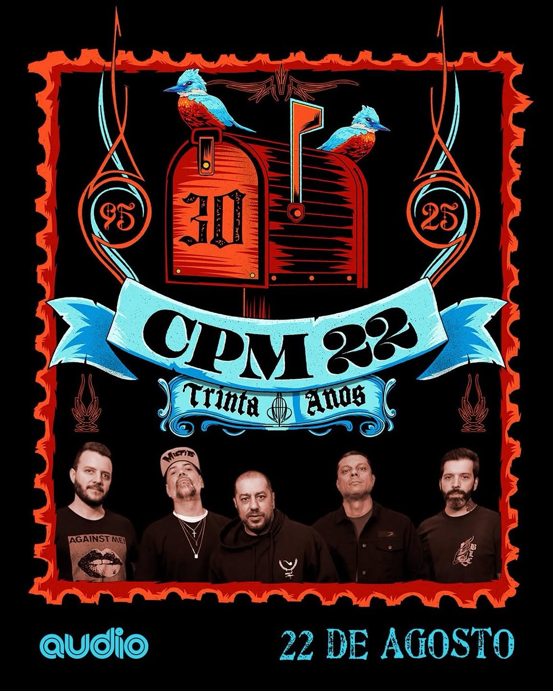 CPM 22 – 30 ANOS: ALÉM DE SÃO PAULO, CONFIRA AS OUTRAS DATAS JÁ CONFIRMADAS DA TURNÊ COMEMORATIVA