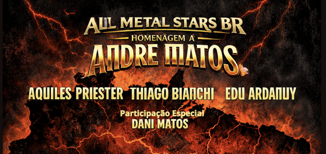 COGUMELO EM CENA ACOMPANHA DATAS SELECIONADAS DA TURNÊ ALL METAL STARS BR EM PARCERIA COM A ARENA PRODUÇÕES