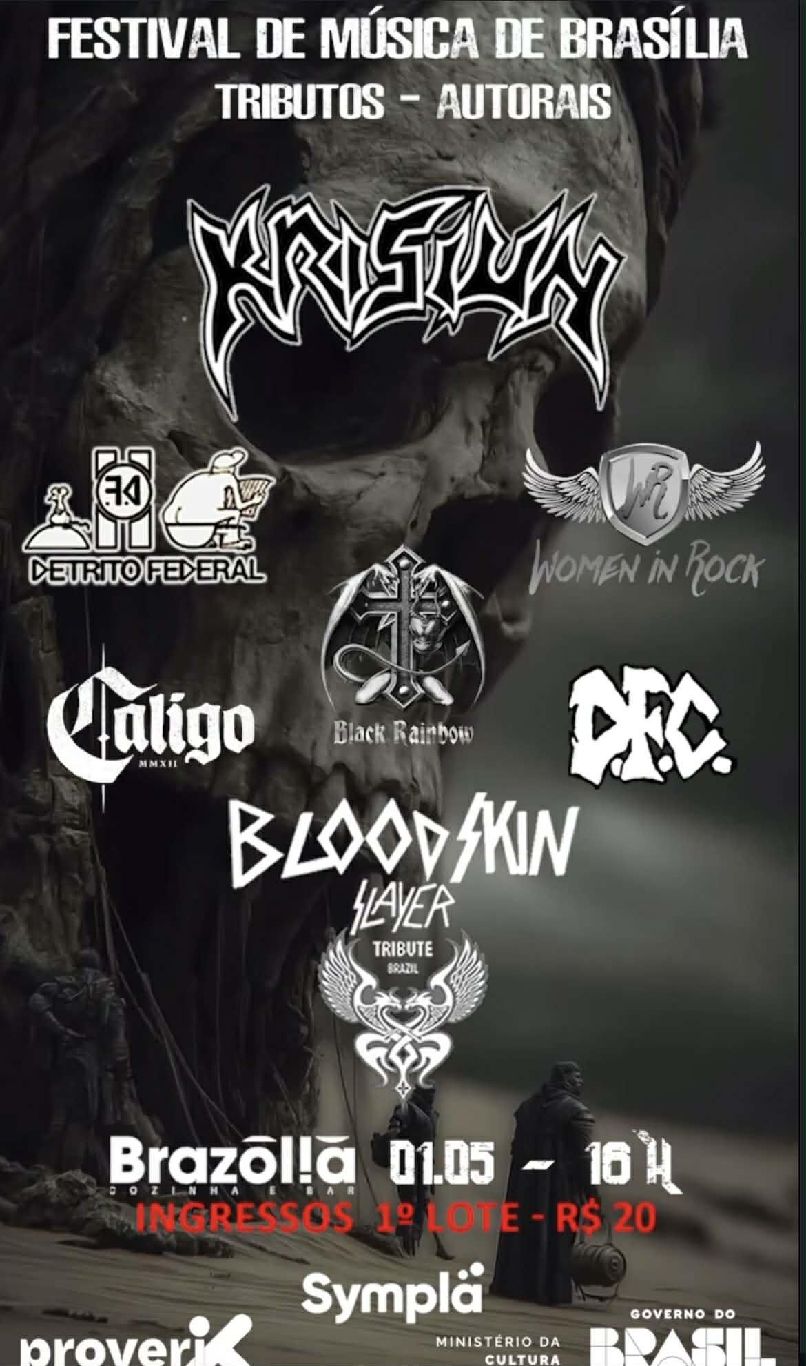 FESTIVAL DE MÚSICA DE BRASÍLIA REÚNE A ELITE DO UNDERGROUND. 