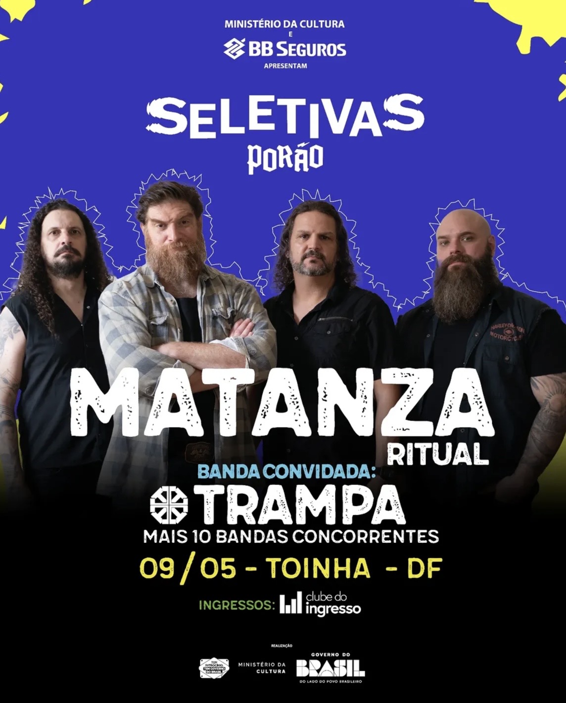 SELETIVA DO PORÃO DO ROCK MOVIMENTA O DF COM NOITE DE PESO E DIVERSIDADE SONORA