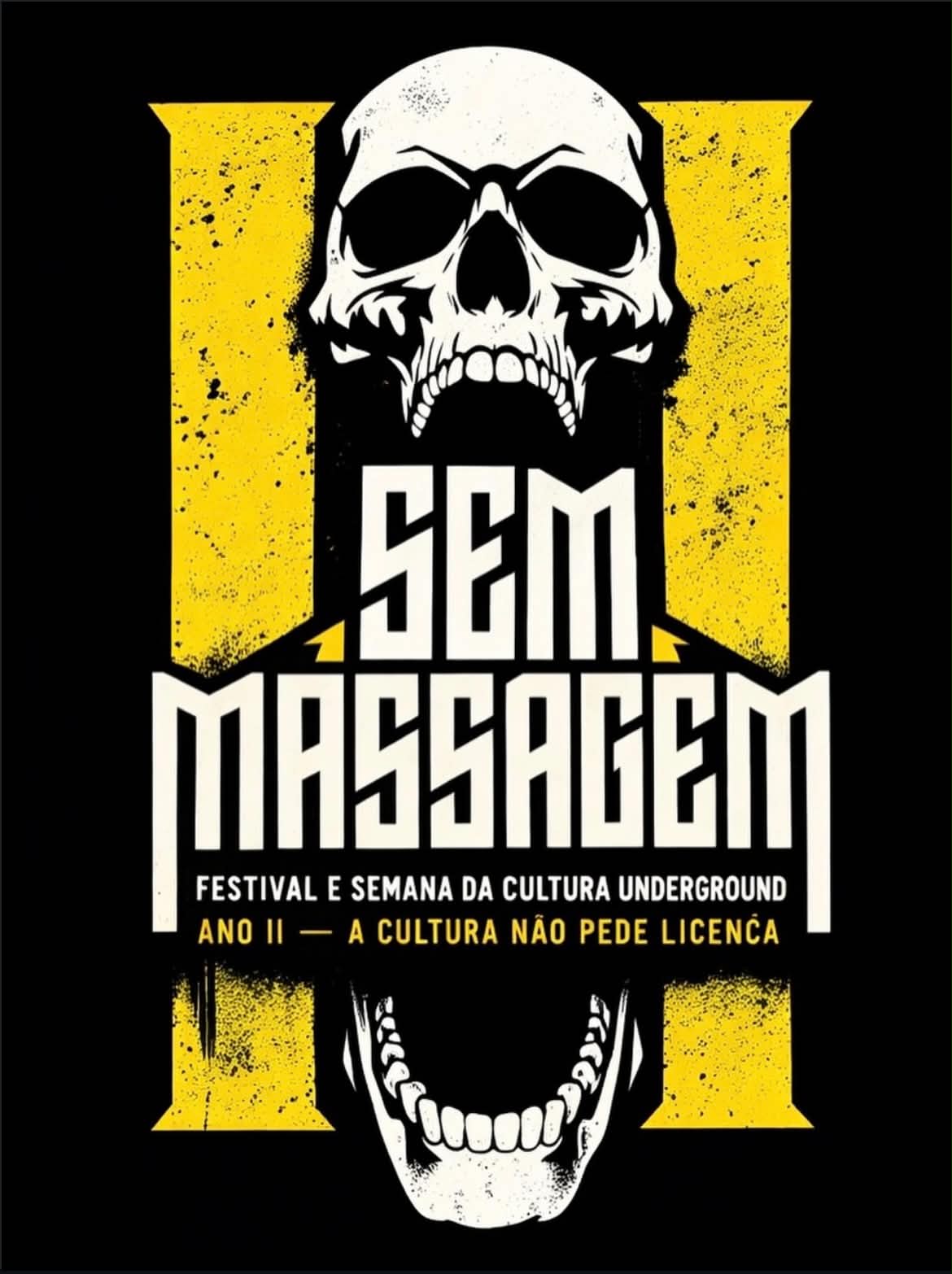 SEM MASSAGEM FEST II TRANSFORMA PATOS DE MINAS EM UM GRANDE ENCONTRO DA CULTURA UNDERGROUND 