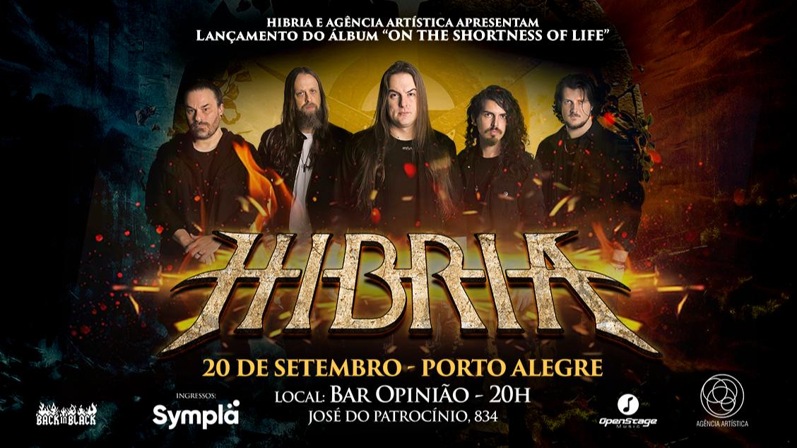 HIBRIA CELEBRA 30 ANOS E LEVA NOVO ÁLBUM AO OPINIÃO EM PORTO ALEGRE