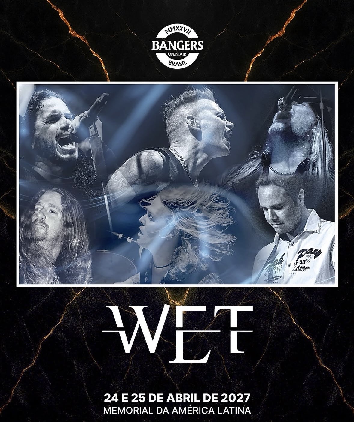 W.E.T. É CONFIRMADO NO BANGERS OPEN AIR 2027 E LEVARÁ O MELHOR DO HARD ROCK MELÓDICO AO FESTIVAL