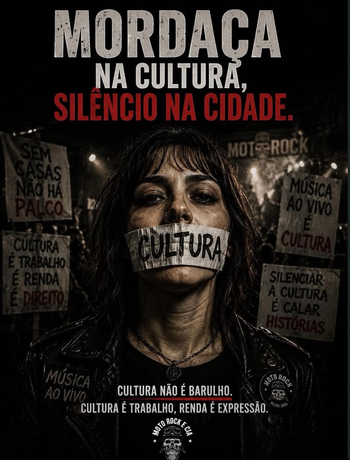 QUANDO O ROCK É TRATADO COMO BARULHO, QUEM ESTÁ SENDO SILENCIADO É A CULTURA