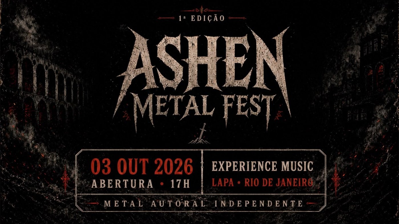 ASHEN METAL FEST: QUATRO BANDAS, QUATRO UNIVERSOS, UMA NOITE DE METAL AUTORAL