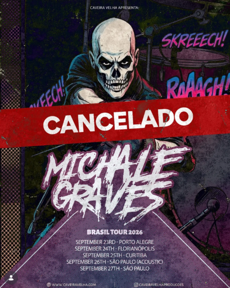 Michale Graves tem turnê cancelada no Brasil