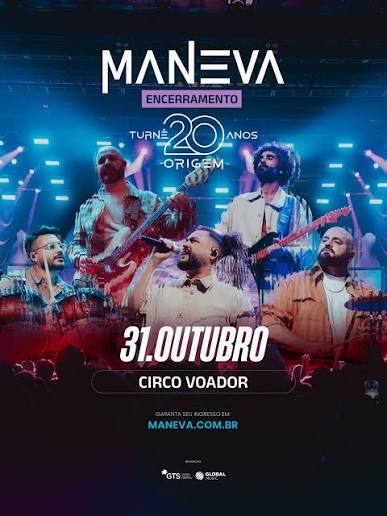 MANEVA CELEBRA 20 ANOS NO CIRCO VOADOR